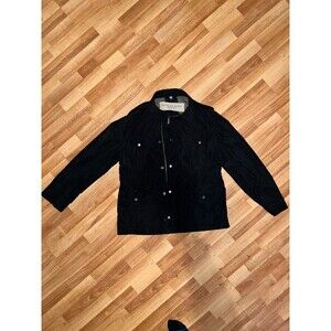 Burberry Mens Black Rain Jacket Size xl